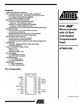 DataSheet AT90S1200 pdf